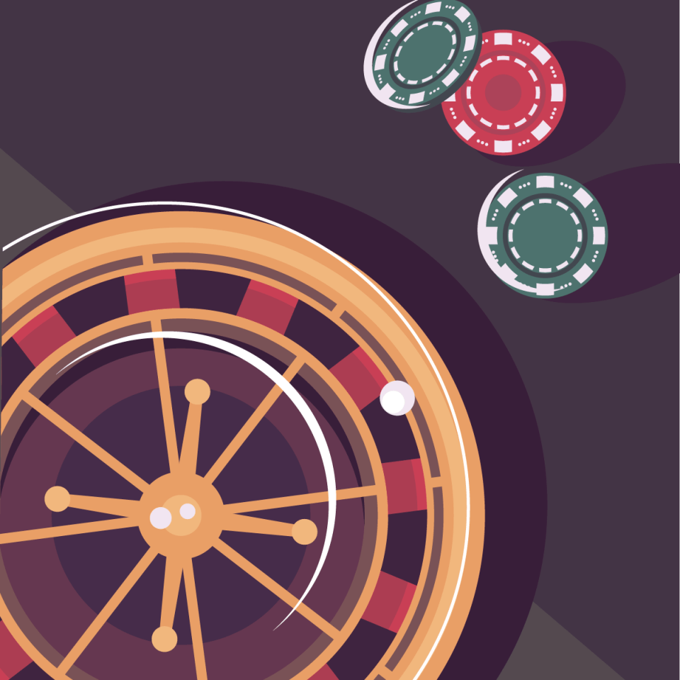 roulette avec jetons de casino